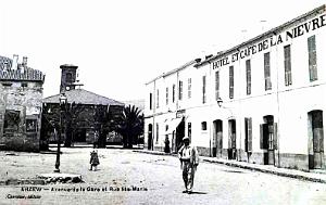 ARZEW - AVENUE DE LA GARE ET RUE SAINTE-MARIE